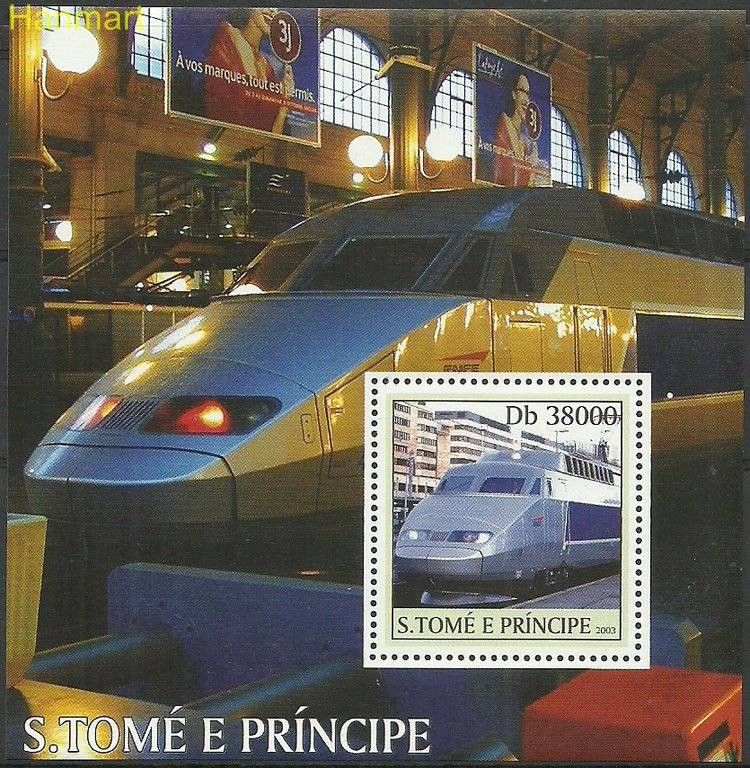Znaczek Wyspy Św. Tomasza i Książęca 2003 Mi bl470 Czyste **