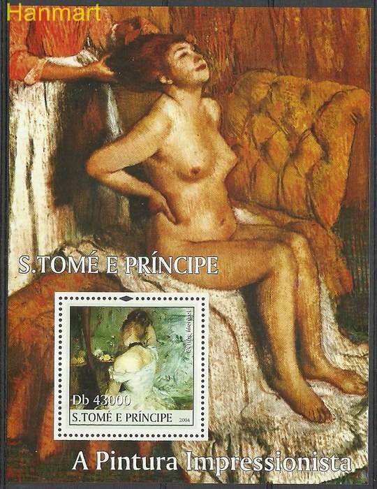Znaczek Wyspy Św. Tomasza i Książęca 2004 Mi bl528 Czyste **
