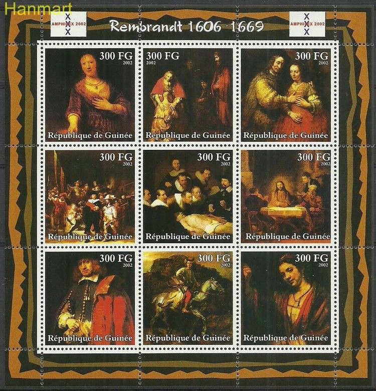 Znaczek Gwinea 2002 Mi ark3889-3897 Czyste **