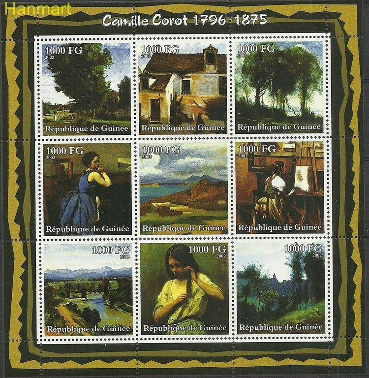 Znaczek Gwinea 2002 Mi ark3934-3942 Czyste **