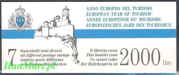 Znaczek San Marino 1990 Mi mh 2 Czyste **