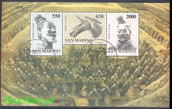 Znaczek San Marino 1986 Mi bl 10 Stemplowane