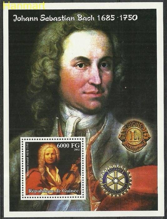 Znaczek Gwinea 2002 Mi bl753 Czyste **