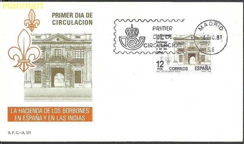 Znaczek Hiszpania 1981 Mi 2530 FDC