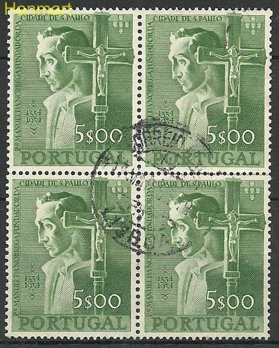 Znaczek Portugalia 1954 Mi 834 Stemplowane