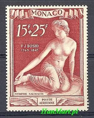 Znaczek Monako 1948 Mi 356 Czyste **