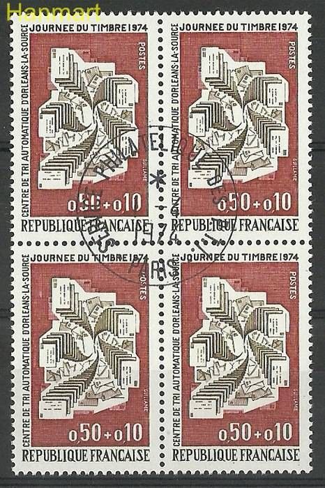 Znaczek Francja 1974 Mi vie1865 Stemplowane