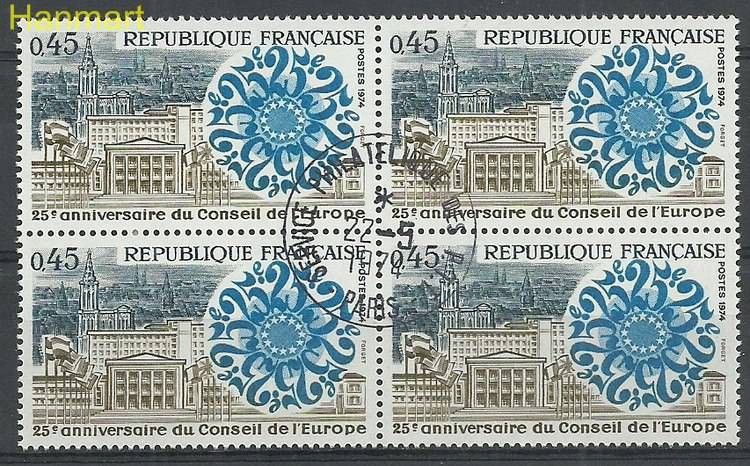 Znaczek Francja 1974 Mi vie1872 Stemplowane