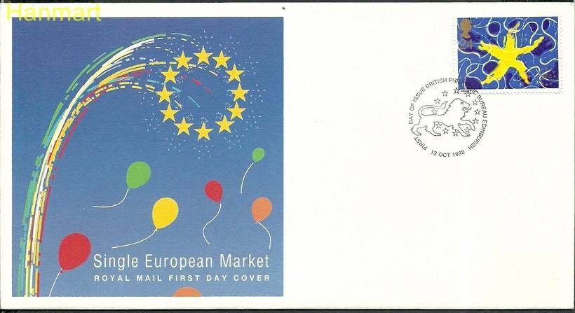 Znaczek Wielka Brytania 1992 Mi 1418b FDC