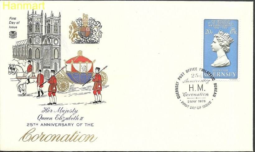 Znaczek Guernsey 1978 Mi 163 FDC