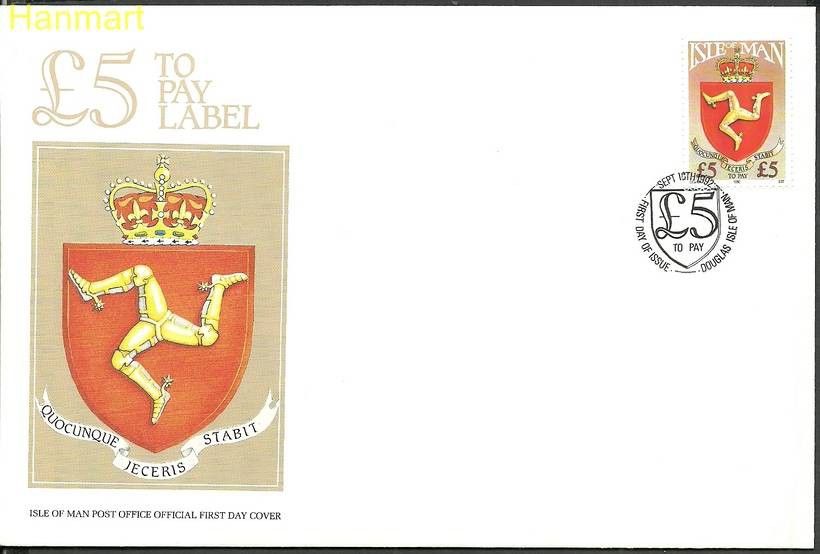 Znaczek Wyspa Man 1992 Mi por 25 FDC