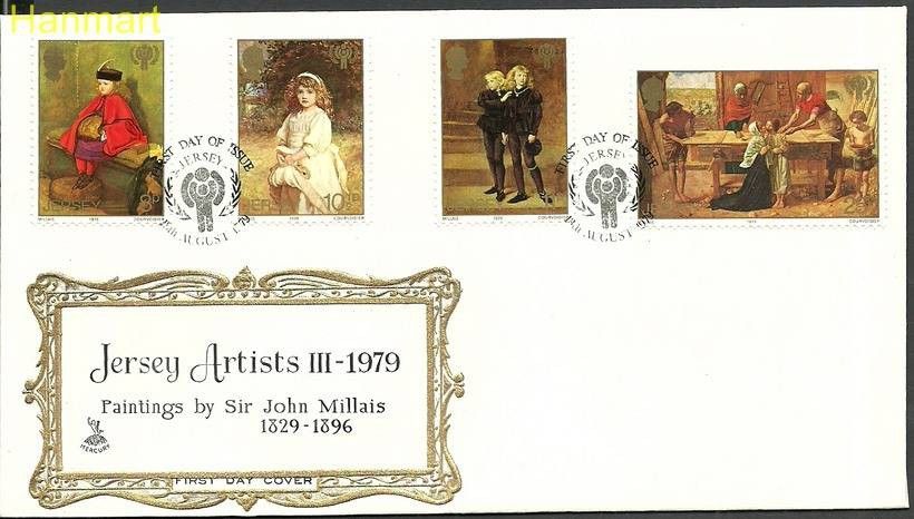 Znaczek Jersey 1979 Mi 203-206b FDC