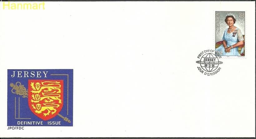 Znaczek Jersey 1991 Mi 543 FDC