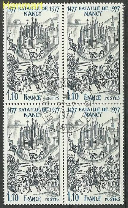 Znaczek Francja 1977 Mi vie2038 Stemplowane