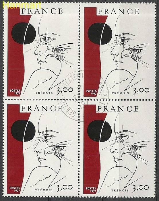 Znaczek Francja 1977 Mi vie2044 Stemplowane