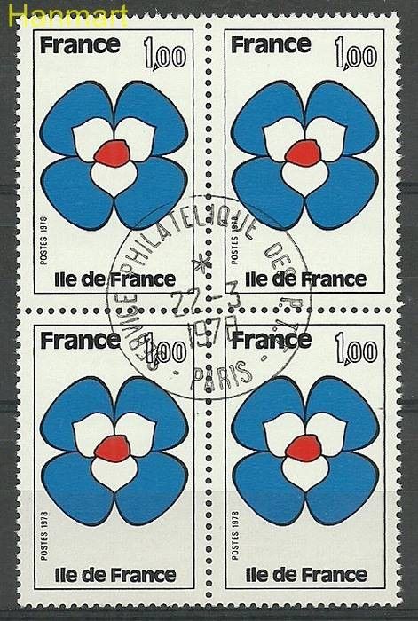 Znaczek Francja 1978 Mi vie2076 Stemplowane