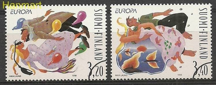 Znaczek Finlandia 1998 Mi spe 1432-1433 Czyste **