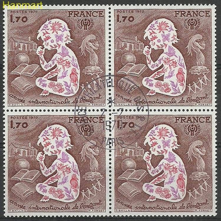 Znaczek Francja 1979 Mi vie2133 Stemplowane