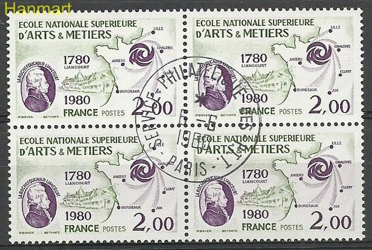 Znaczek Francja 1980 Mi vie2205 Stemplowane
