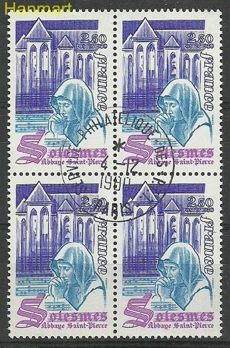 Znaczek Francja 1980 Mi vie2221 Stemplowane