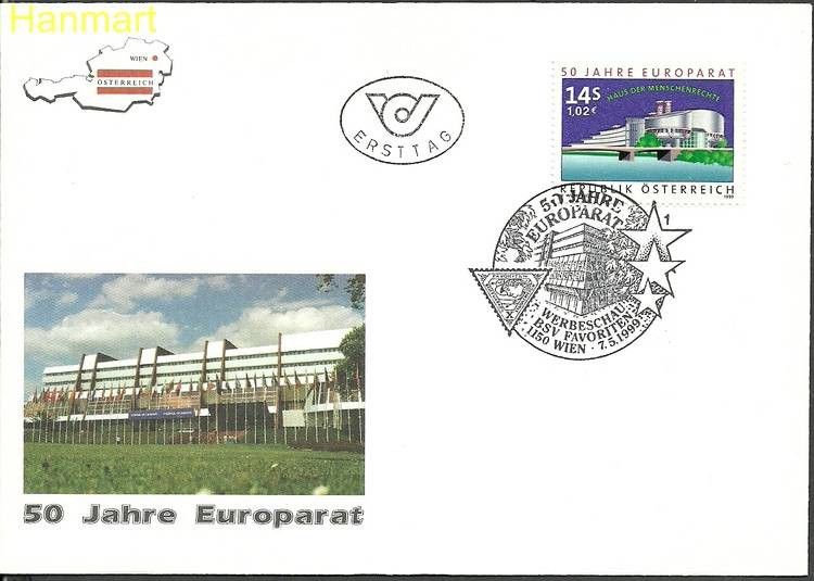 Znaczek Austria 1999 Mi 2280b FDC