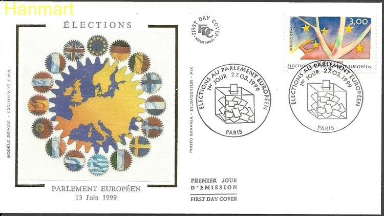Znaczek Francja 1999 Mi S3378 FDC