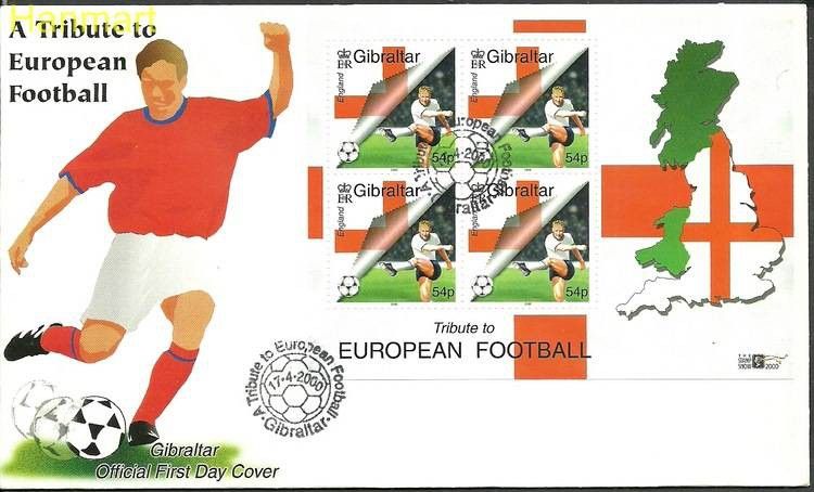 Znaczek Gibraltar 2000 Mi ark 913 FDC