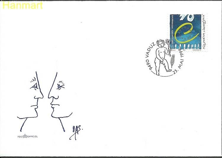 Znaczek Liechtenstein 1999 Mi 1200 FDC