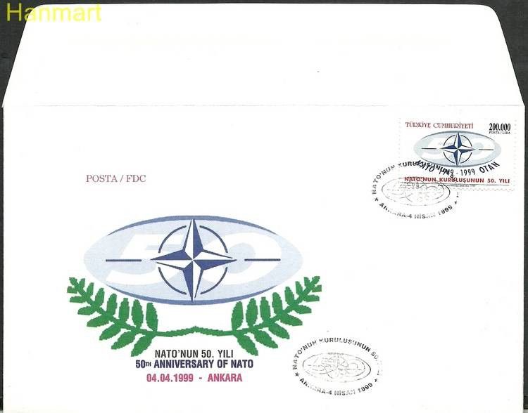 Znaczek Turcja 1999 Mi 3174 FDC