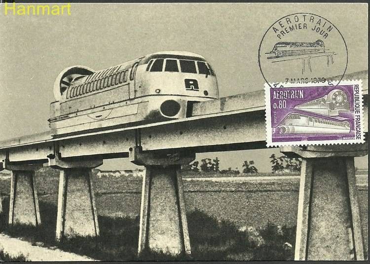 Znaczek Francja 1970 Mi 1701 Karta Max
