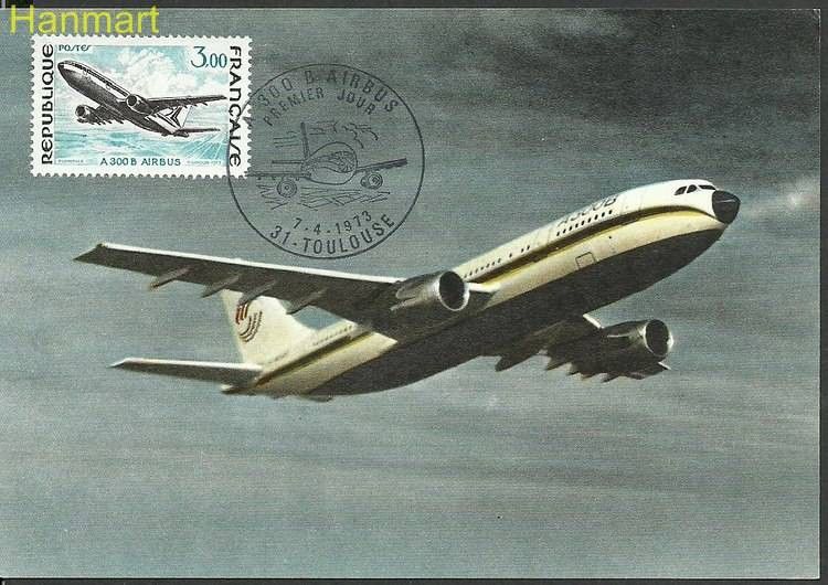 Znaczek Francja 1973 Mi 1825 Karta Max