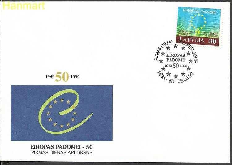 Znaczek Łotwa 1999 Mi 500 FDC