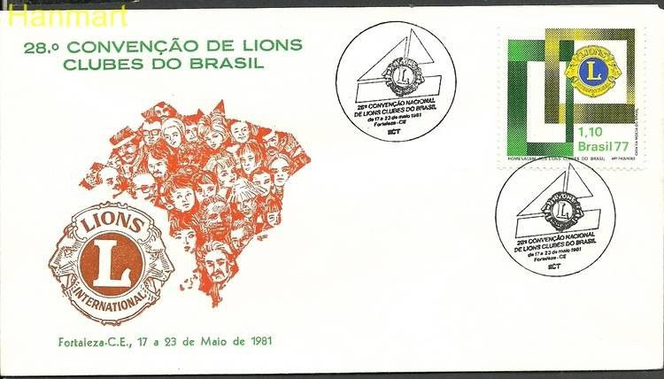 Znaczek Brazylia 1977 Mi 1586o FDC