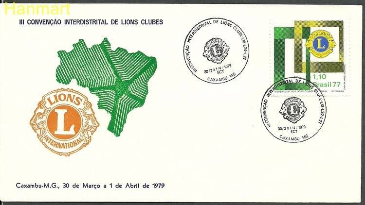 Znaczek Brazylia 1977 Mi 1586p FDC