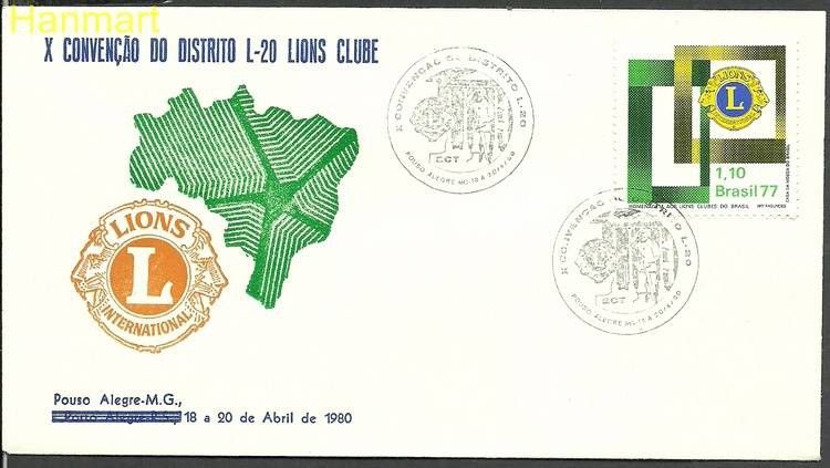 Znaczek Brazylia 1977 Mi 1586q FDC