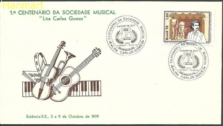 Znaczek Brazylia 1978 Mi 1642a FDC
