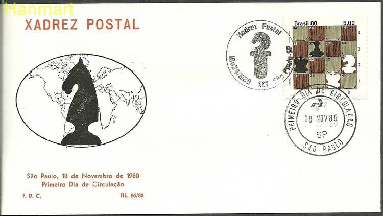 Znaczek Brazylia 1980 Mi 1797b FDC