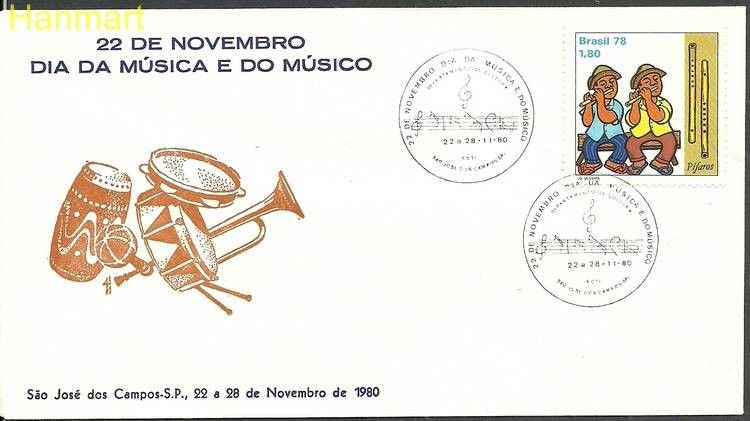 Znaczek Brazylia 1978 Mi 1663a FDC