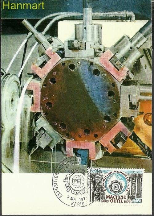 Znaczek Francja 1975 Mi 1917 Karta Max