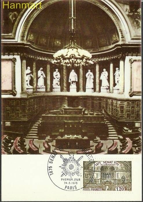 Znaczek Francja 1975 Mi 1920a Karta Max