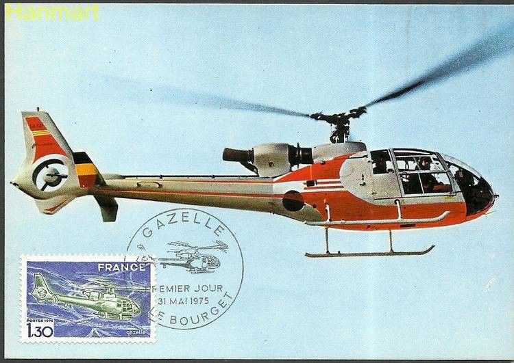 Znaczek Francja 1975 Mi 1922b Karta Max