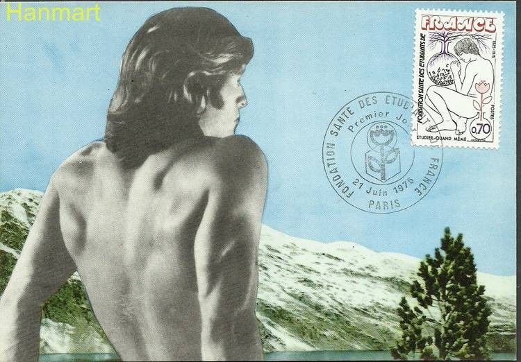 Znaczek Francja 1975 Mi 1927a Karta Max