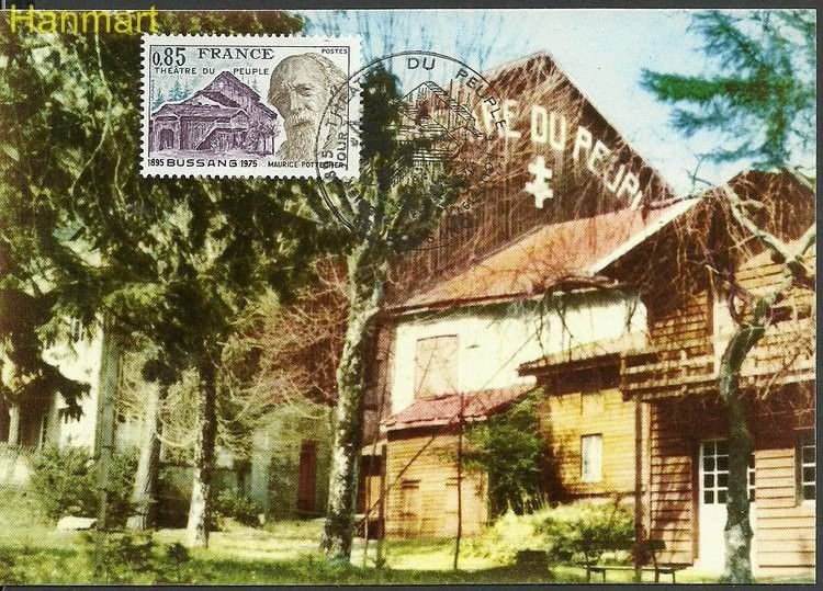Znaczek Francja 1975 Mi 1930a Karta Max