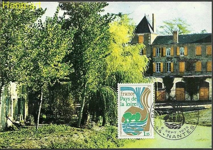 Znaczek Francja 1975 Mi 1931a Karta Max