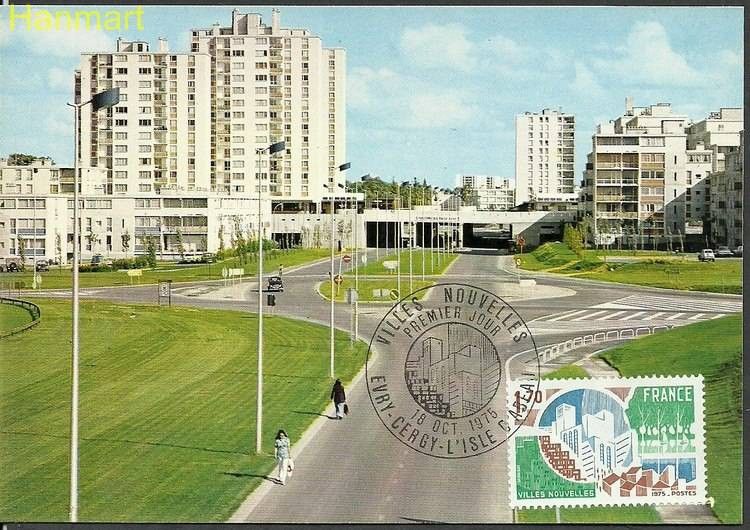 Znaczek Francja 1975 Mi 1935a Karta Max
