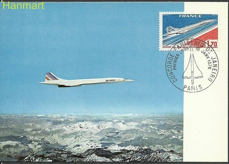 Znaczek Francja 1976 Mi 1951 Karta Max