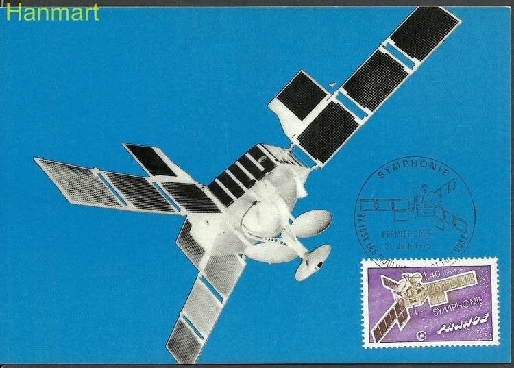 Znaczek Francja 1976 Mi 1971 Karta Max