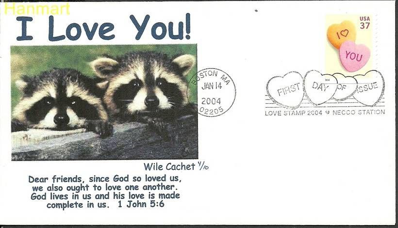 Znaczek USA 2004 Mi 3809BE FDC