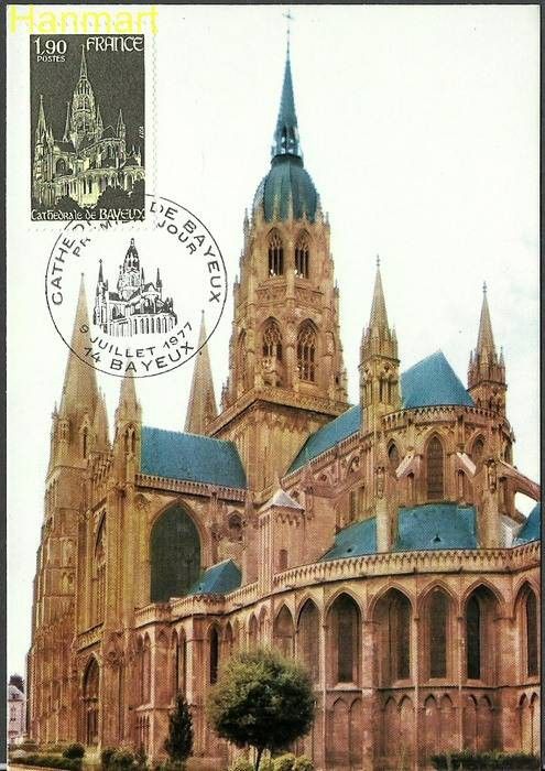 Znaczek Francja 1977 Mi 2041 Karta Max