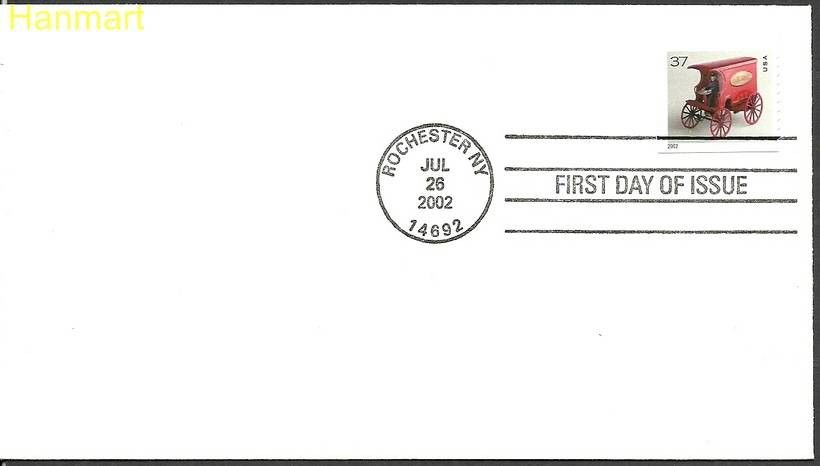 Znaczek USA 2002 Mi 3588BE FDC